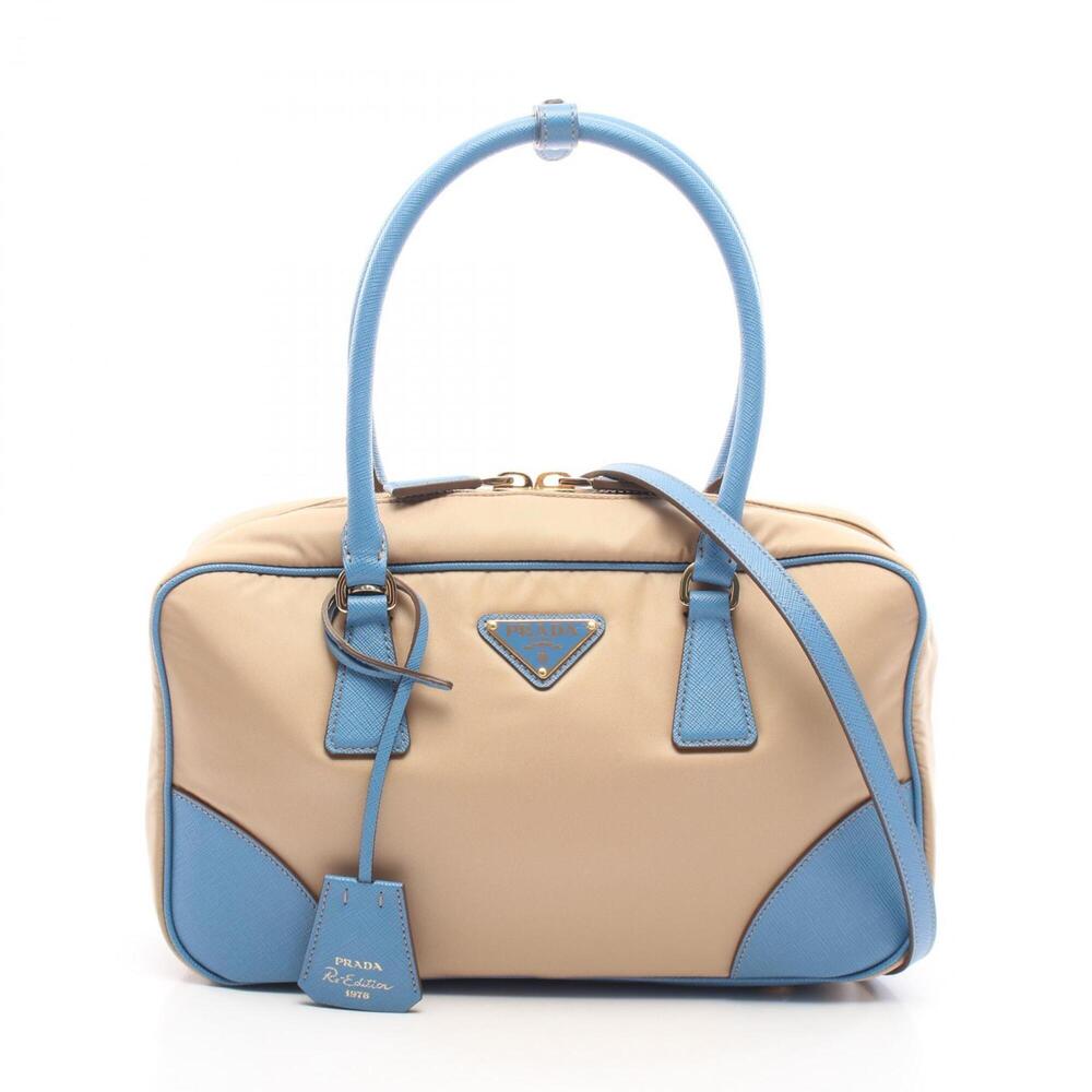Prada RE-EDITION 1978 RE-NYLON Medium Double Handle 2-Way Handbag, Nylon, Saf...